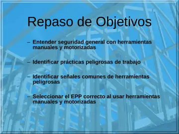 Slide 65: Repaso de Objetivos