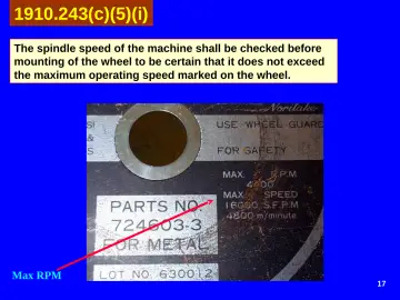 Slide 17: 1910.243(c)(5)(i)