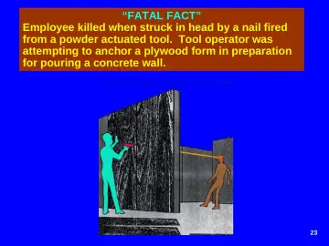 Slide 23: “FATAL FACT”
