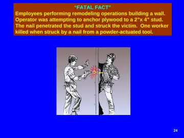 Slide 24: “FATAL FACT”
