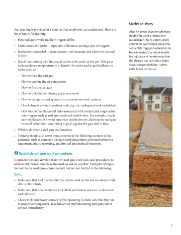 Page 13: Worksite story