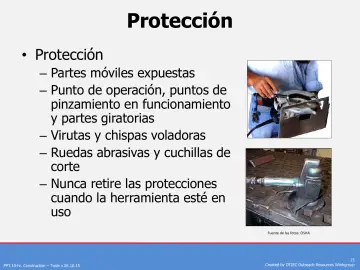 Slide 13: Protección