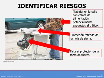 Slide 33: IDENTIFICAR RIESGOS