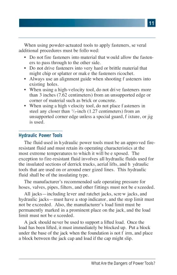 Page 15: When using powder-actuated tools to apply fasteners, se veral additional procedures must…