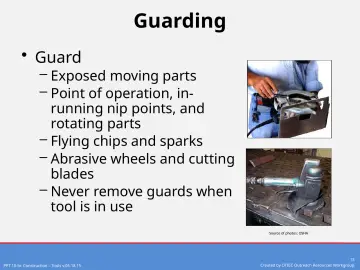 Slide 13: Guarding