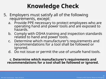 Slide 38: Knowledge Check