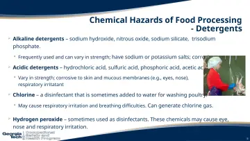 Slide 5: Chemical Hazards of Food Processing