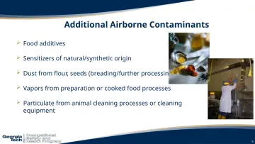 Slide 9: Additional Airborne Contaminants
