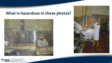 Slide 23: What is hazardous in these photos?