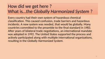 Slide 10: How did we get here ?