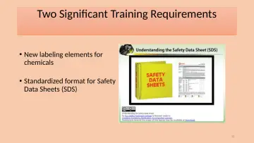 Slide 15: Two Significant Training Requirements