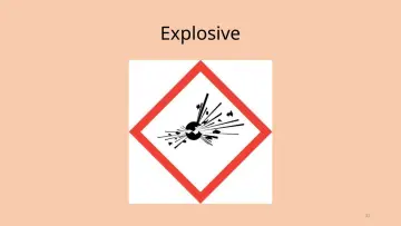 Slide 32: Explosive