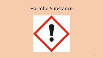 Slide 38: Harmful Substance