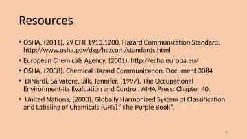 Slide 75: Resources