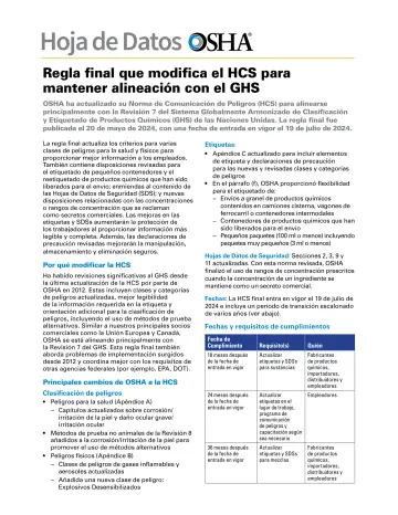 Page 1: Hoja de Datos
