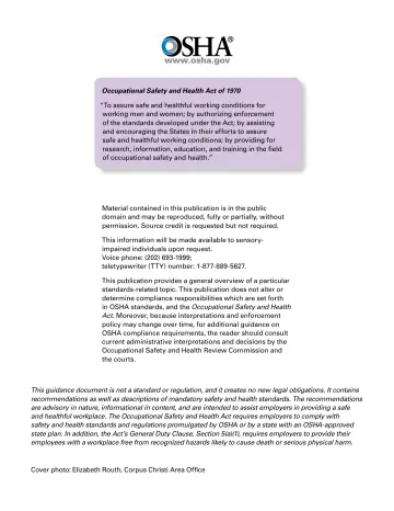 Page 2: Occupational Safety and Health Act of 1970