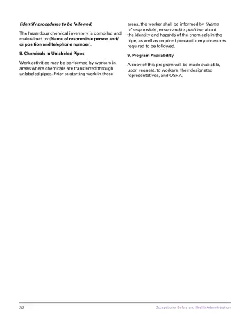 Page 38: (Identify procedures to be followed)