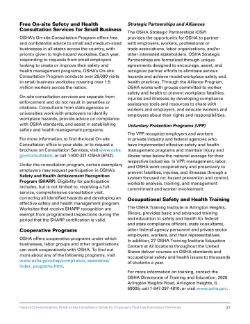 Page 43: Free On-site Safety and Health