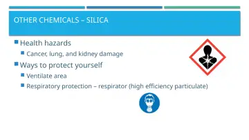 Slide 48: OTHER CHEMICALS – SILICA