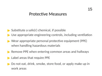 Slide 15: Protective Measures