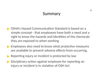 Slide 37: Summary