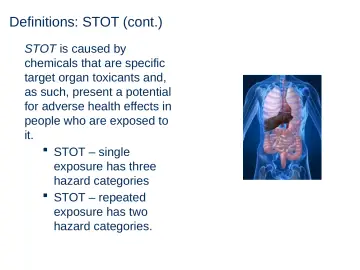 Slide 38: Definitions: STOT (cont.)
