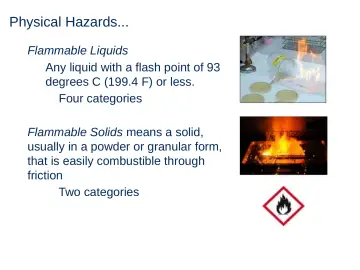 Slide 45: Physical Hazards...