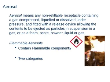 Slide 46: Aerosol