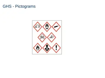Slide 60: GHS - Pictograms