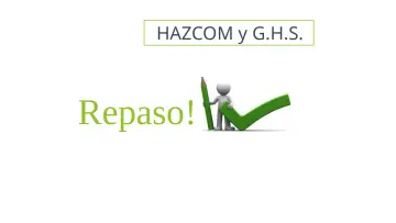 Slide 33: HAZCOM y G.H.S.