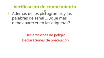 Slide 38: Verificación de conocimiento
