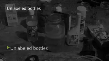 Slide 14: Unlabeled bottles
