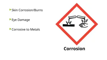 Slide 25: Skin Corrosion/Burns