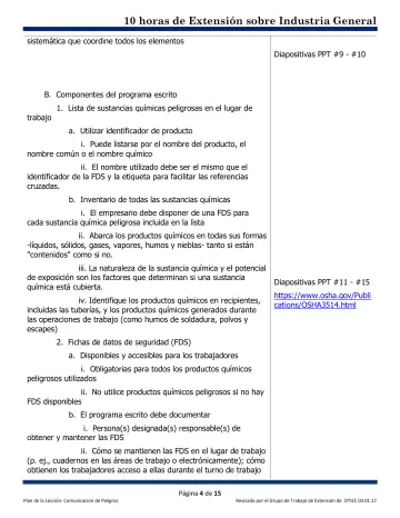 Page 4: sistemática que coordine todos los elementos