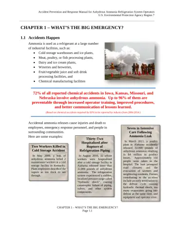 Page 5: CHAPTER 1 – WHAT’S THE BIG EMERGENCY?