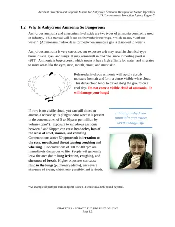 Page 6: 1.2 Why Is Anhydrous Ammonia So Dangerous?