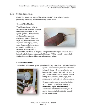 Page 32: System Inspections