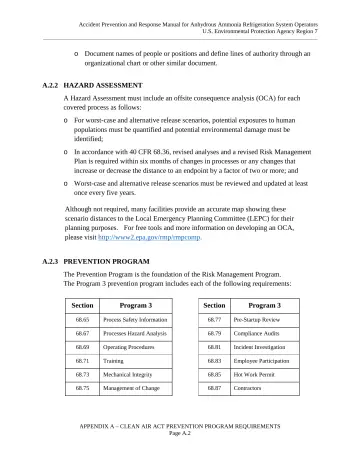 Page 48: A.2.2 HAZARD ASSESSMENT