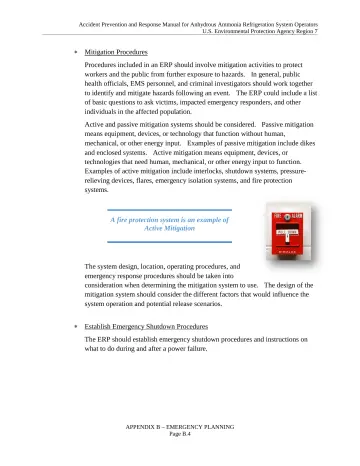 Page 56: Mitigation Procedures