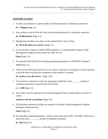 Page 75: ANSWERS TO QUIZ