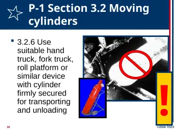 Slide 16: P-1 Section 3.2 Moving cylinders