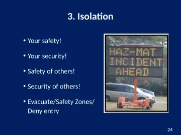 Slide 24: 3. Isolation