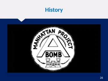 Slide 26: History