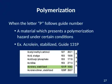 Slide 27: Polymerization