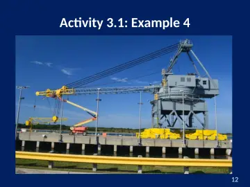 Slide 12: Activity 3.1: Example 4