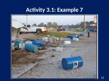 Slide 15: Activity 3.1: Example 7