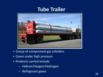 Slide 28: Tube Trailer