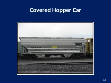 Slide 32: Covered Hopper Car