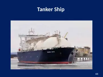 Slide 44: Tanker Ship