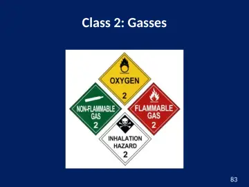 Slide 83: Class 2: Gasses